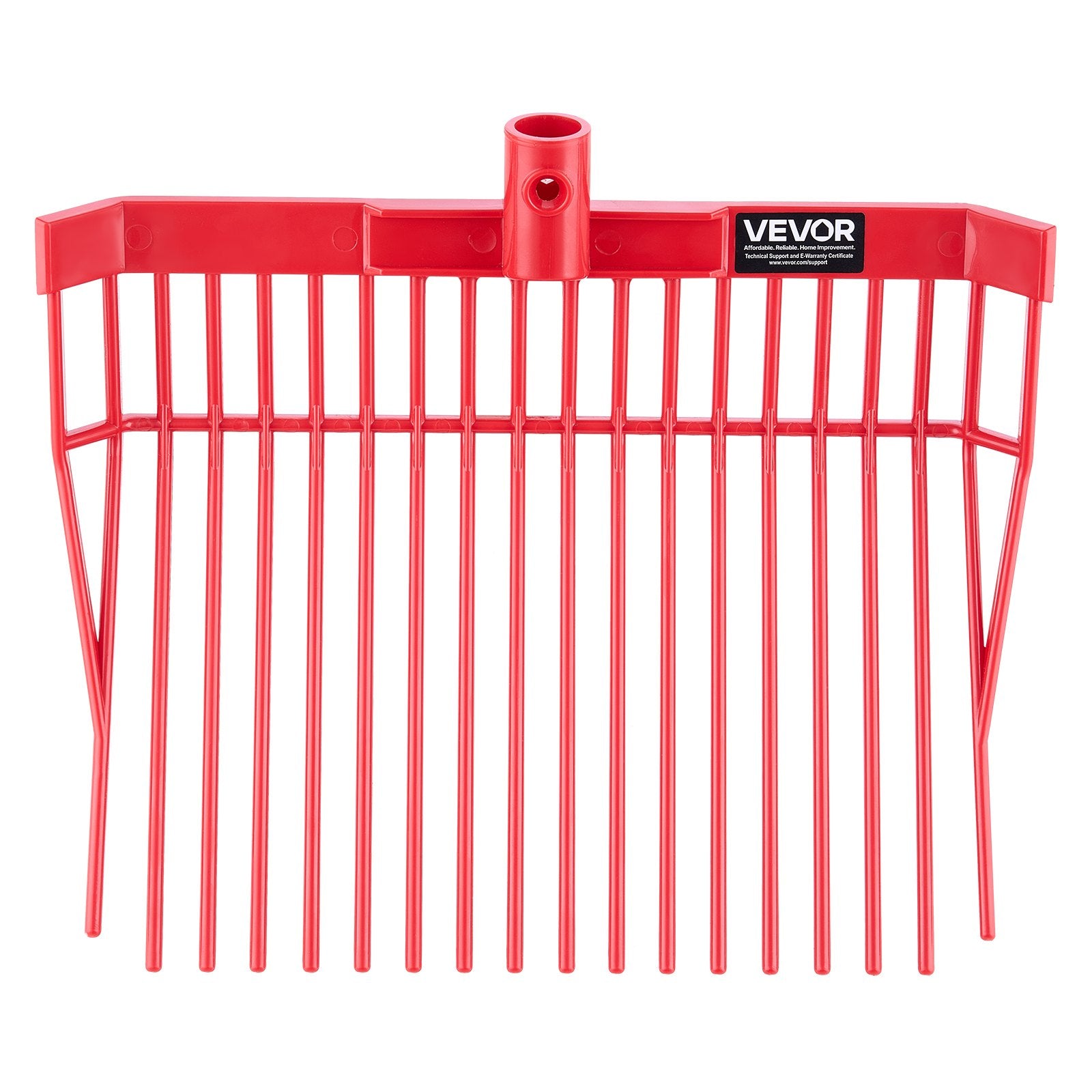 Hand Tools: VEVOR 6Pcs Manure Fork Replacement Head 18 Tine Horse Stable Mulch Fork Heads
