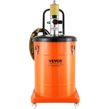 Food Storage: VEVOR Grease Pump, 40L Capacity, Air Operated Grease Pump with 3.88 m High Pressure Hose and Grease Gun, Pneumatic Grease Bucket Pump with Wheels, Portable Lubrication Grease Pump 50:1 Pressure Ratio