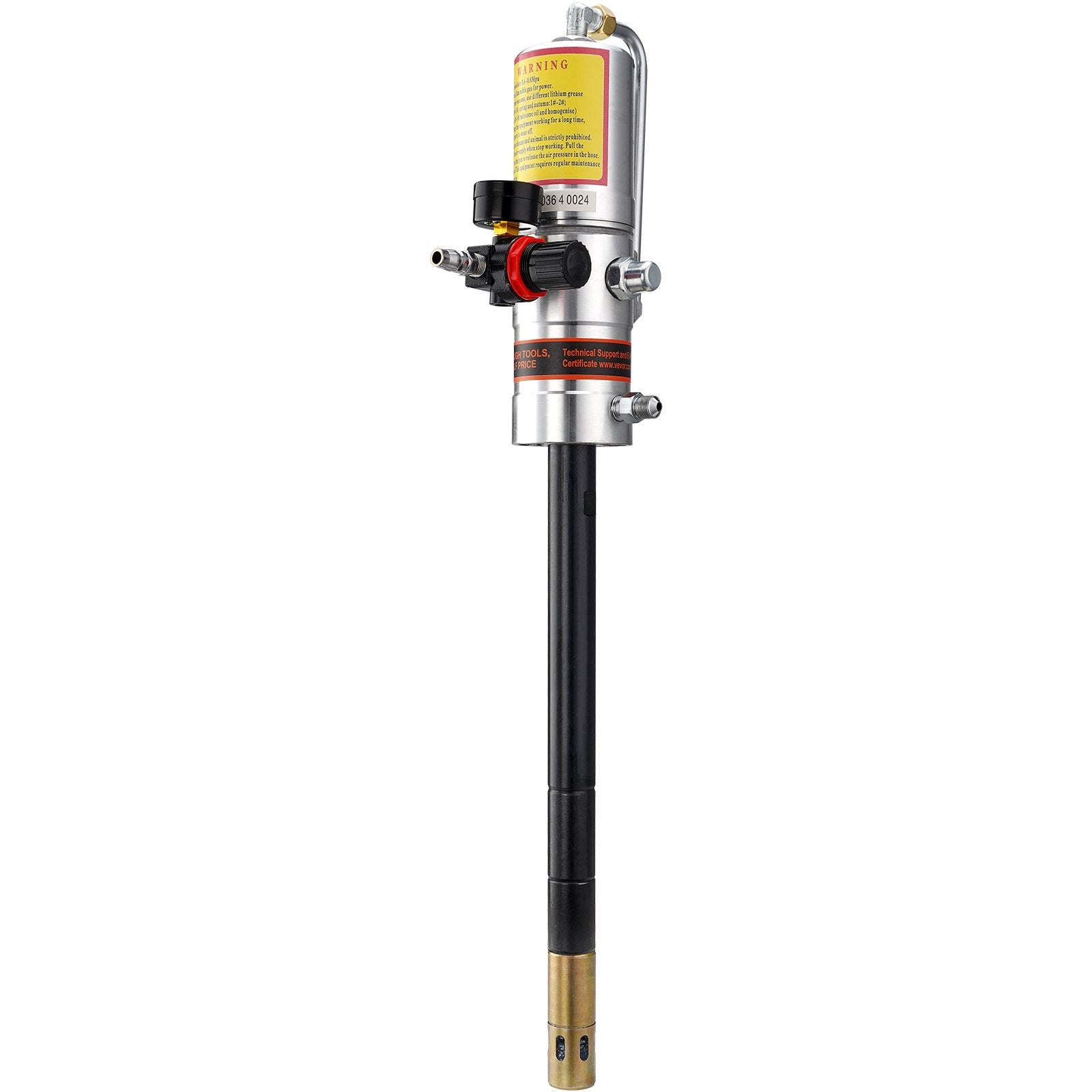 Food Storage: VEVOR Grease Pump, 50:1 Pressure Ratio Air Operated Grease Pump with 3.88 m High Pressure Hose and Grease Gun, Pneumatic Grease Pump, Portable Lubrication Grease Pump with 360° Swivel Grease Gun Head