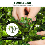 Garden Ornaments: VEVOR Artificial Topiaries Boxwood Trees, 7.6cm Tall (2 Pieces) Faux Topiary Plant Outdoor, All-year Green Feaux Plant w/ Replaceable Leaves for Decorative Indoor/Outdoor/Garden