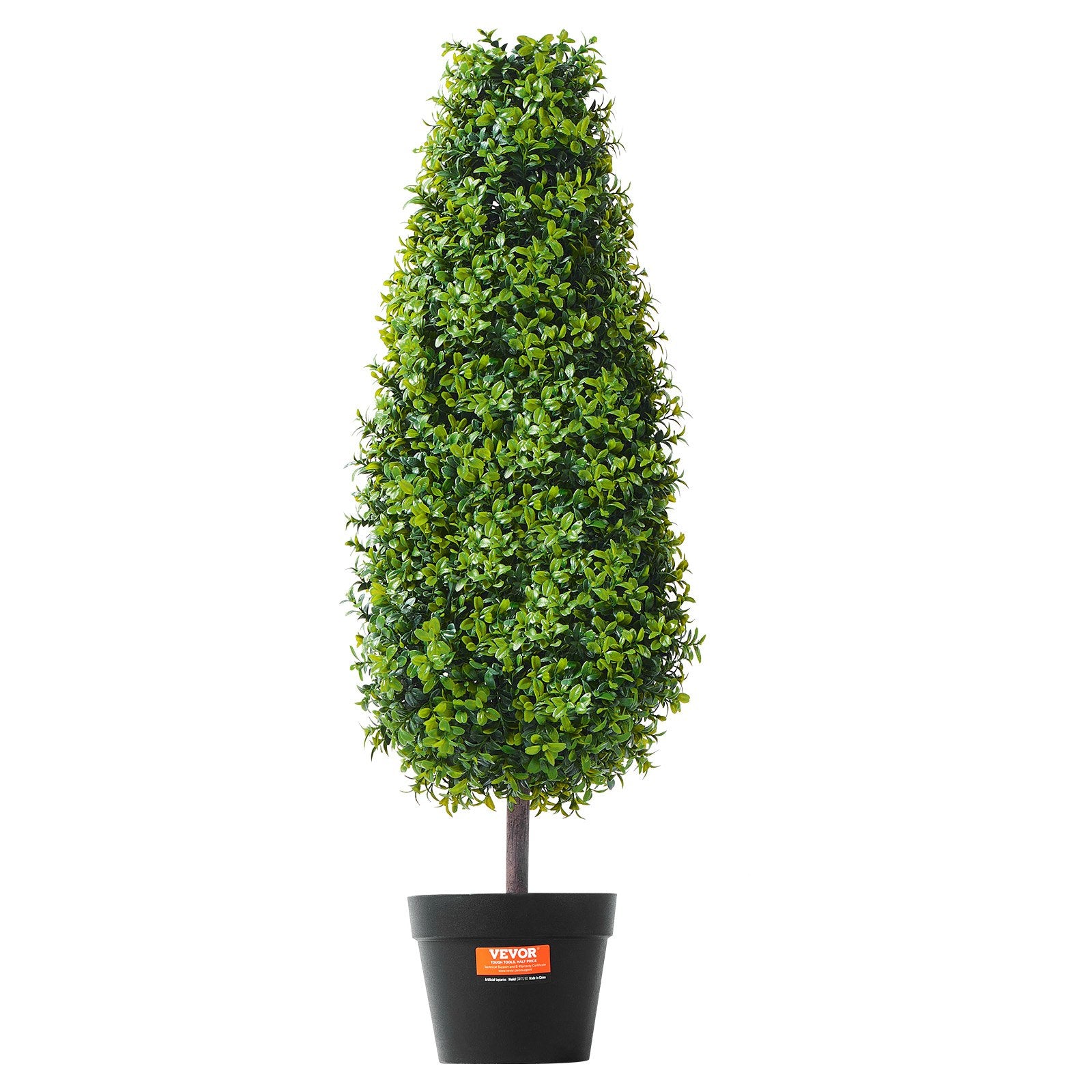 Artificial Flowers & Plants: VEVOR 2 Pack 91.4cm Artificial Boxwood Topiary Tree Faux Plant UV Decor In/Outdoor
