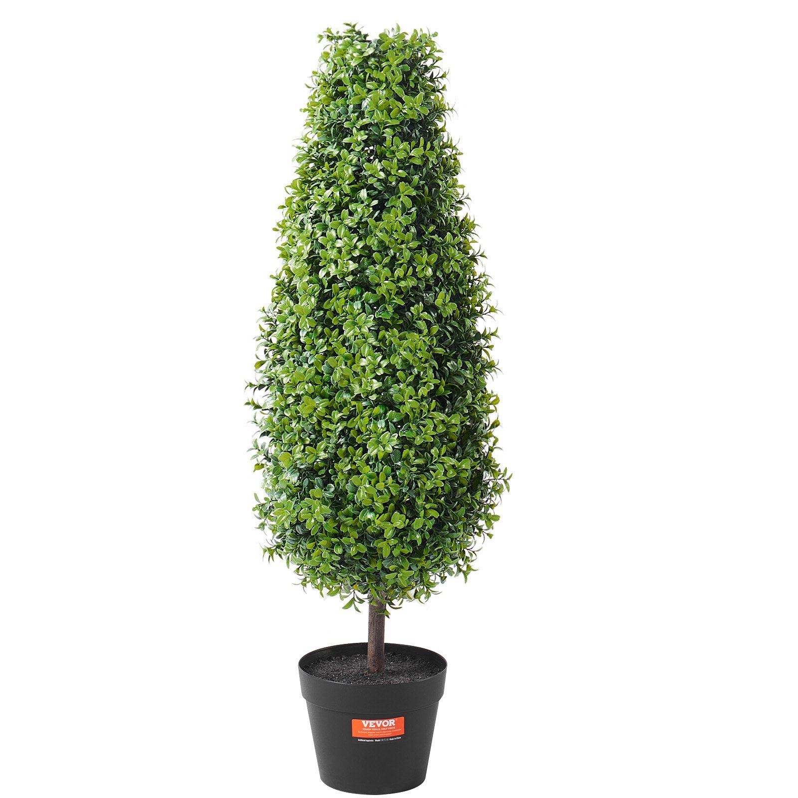 Artificial Flowers & Plants: VEVOR 2 Pack 91.4cm Artificial Boxwood Topiary Tree Faux Plant UV Decor In/Outdoor