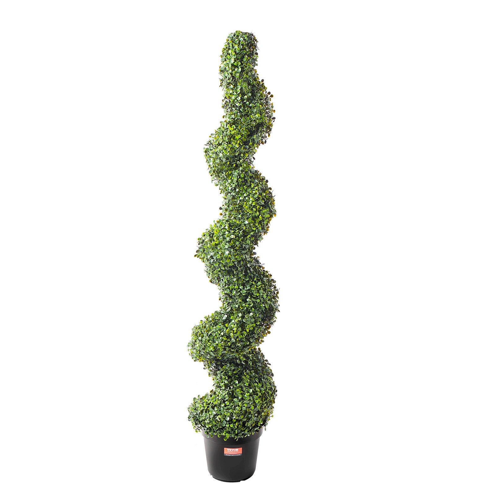 Artificial Flowers & Plants: VEVOR 2 Pack 152.4cm Artificial Boxwood Topiary Tree Faux Plant UV Decor In/Outdoor