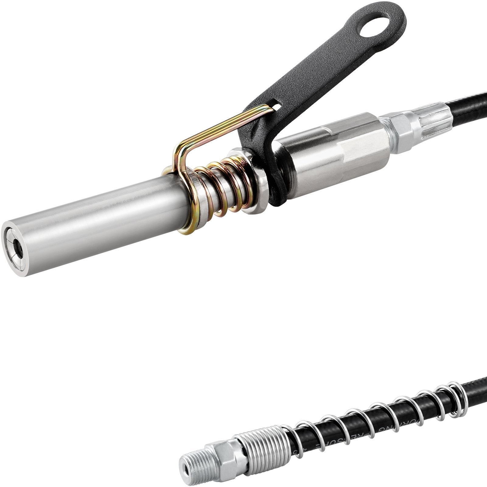 Fuel & Exhaust: VEVOR Grease Gun Coupler 2 Pack High Pressure Quick Release Oil Nozzle 10000 PSI