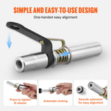 Fuel & Exhaust: VEVOR Grease Gun Coupler High Pressure Quick Release Lock Oil Nozzle 10000 PSI