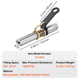 Fuel & Exhaust: VEVOR Grease Gun Coupler High Pressure Quick Release Lock Oil Nozzle 10000 PSI