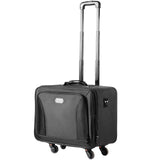 Makeup Organisation & Storage: VEVOR Rolling Makeup Train Case Large Storage 3 Tiers, Convenient Carry With Handle, Wheels, Strap, Professional Makeup Storage Organizer Box Make Up Carrier Waterproof Oxford, Black