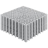 Dog Grooming Supplies: VEVOR Modular Interlocking Cushion, 12 Pack 30 x 30 cm Splicing Drainage Mats, Soft PVC Interlocking Drainage Floor Tiles, Non-Slip Drainage Holes for Restroom, Bathroom, Kitchen, Pool, Wet Area, Gray
