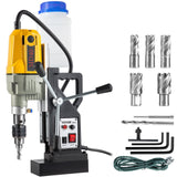 Traffic Control & Parking Tools: VEVOR Magnetic Drill, 1100W 1.57" Boring Diameter, 2697lbf/12000N Portable Electric Mag Drill Press with 7 Bits, 580 RPM Max Speed Drilling Machine for any Surface and Home Improvement