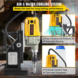Traffic Control & Parking Tools: VEVOR Magnetic Drill, 1100W 1.57" Boring Diameter, 2697lbf/12000N Portable Electric Mag Drill Press with 7 Bits, 580 RPM Max Speed Drilling Machine for any Surface and Home Improvement