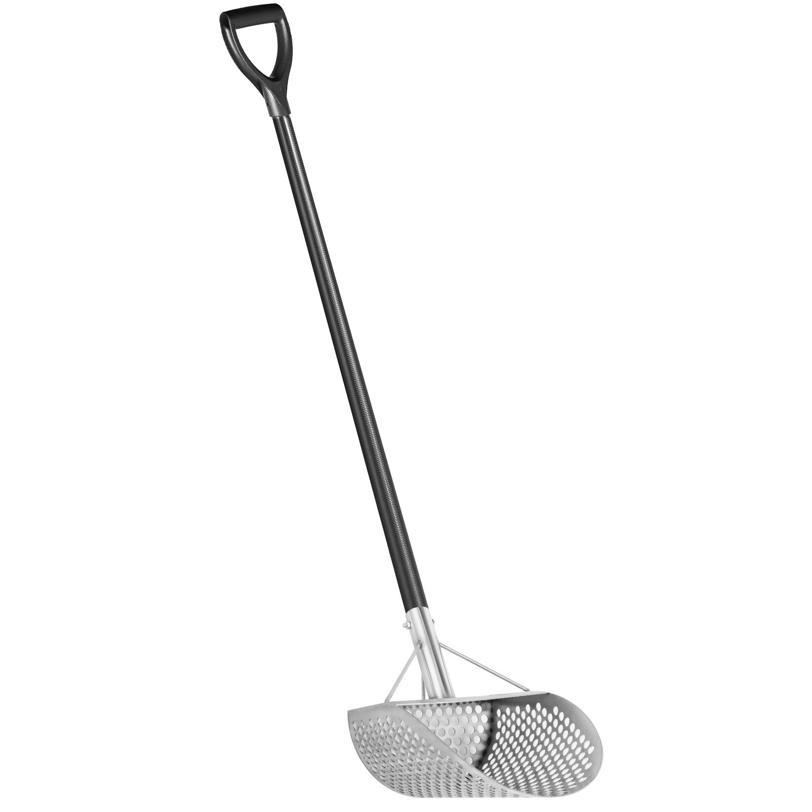 Outdoor Play Equipment: VEVOR Metal Detector Sand Scoop Detecting Hunting Scoop w/ Carbon Fiber Handle