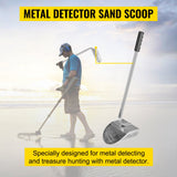 Outdoor Play Equipment: VEVOR Metal Detector Sand Scoop Metal Detecting Hunting Scoop w/ Steel Handle