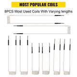 Automotive Repair & Speciality Tools: VEVOR Induction Heater Coil Kit Induction Coils 8PCS For Removing Rusty Bolts