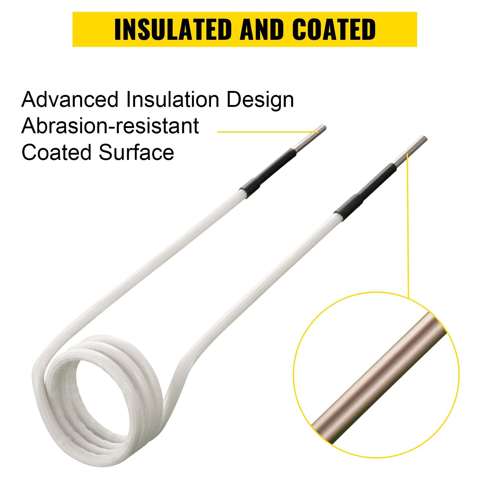 Automotive Repair & Speciality Tools: VEVOR Induction Heater Coil Kit Induction Coils 8PCS For Removing Rusty Bolts