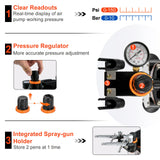 Costumes & Accessories: VEVOR Airbrush Kit Dual-action Airbrush Compressor Art Nail Tattoo Makeup Model