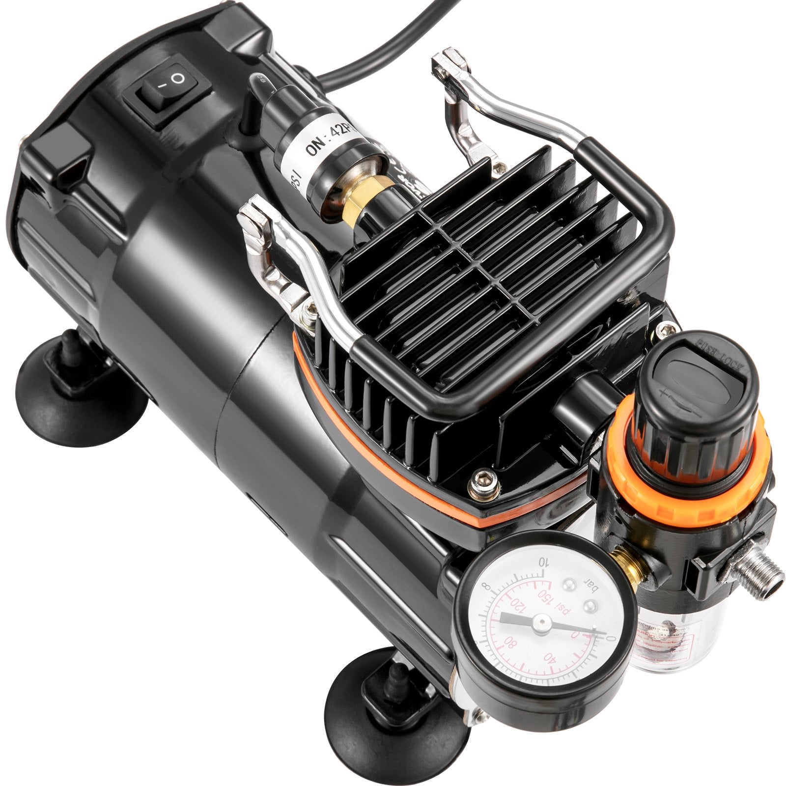 Costumes & Accessories: VEVOR Airbrush Kit Dual-action Airbrush Compressor Art Nail Tattoo Makeup Model