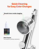 Automotive Cleaning: VEVOR Airbrush Kit Air Brush Kit 1/6 HP Air Compressor Tank 1 Airbrush 3 Tips