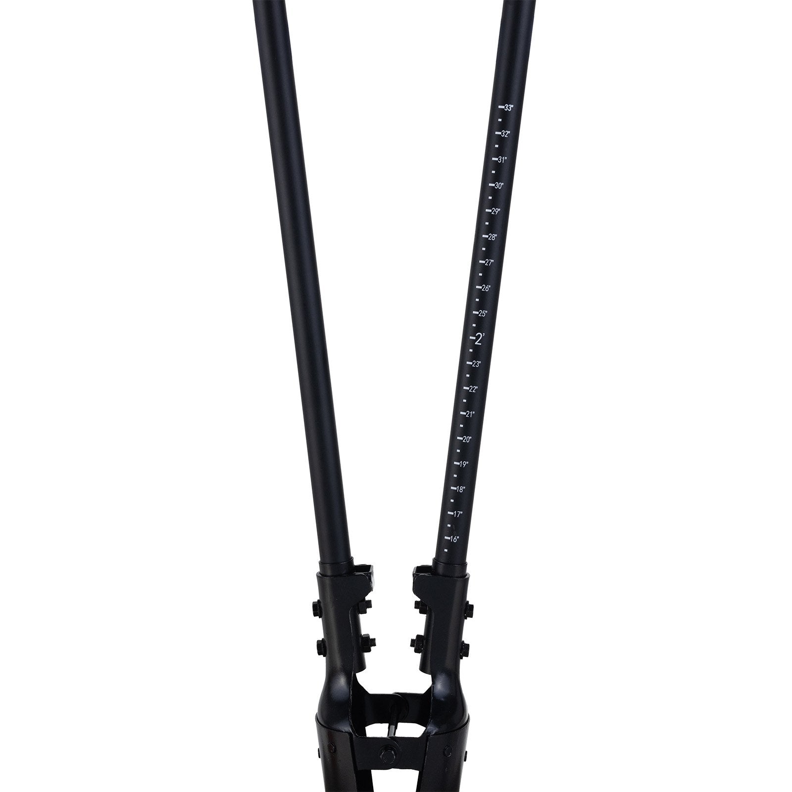 Outdoor Play Equipment: VEVOR Post Hole Digger, Heavy Duty Post Hole Digger with Fiberglass Handle, Manual Hole Digger with Scale Markings and Metal Blade, Post Hole Digger Tool for Digging Gardening and Outdoors, 1460 mm