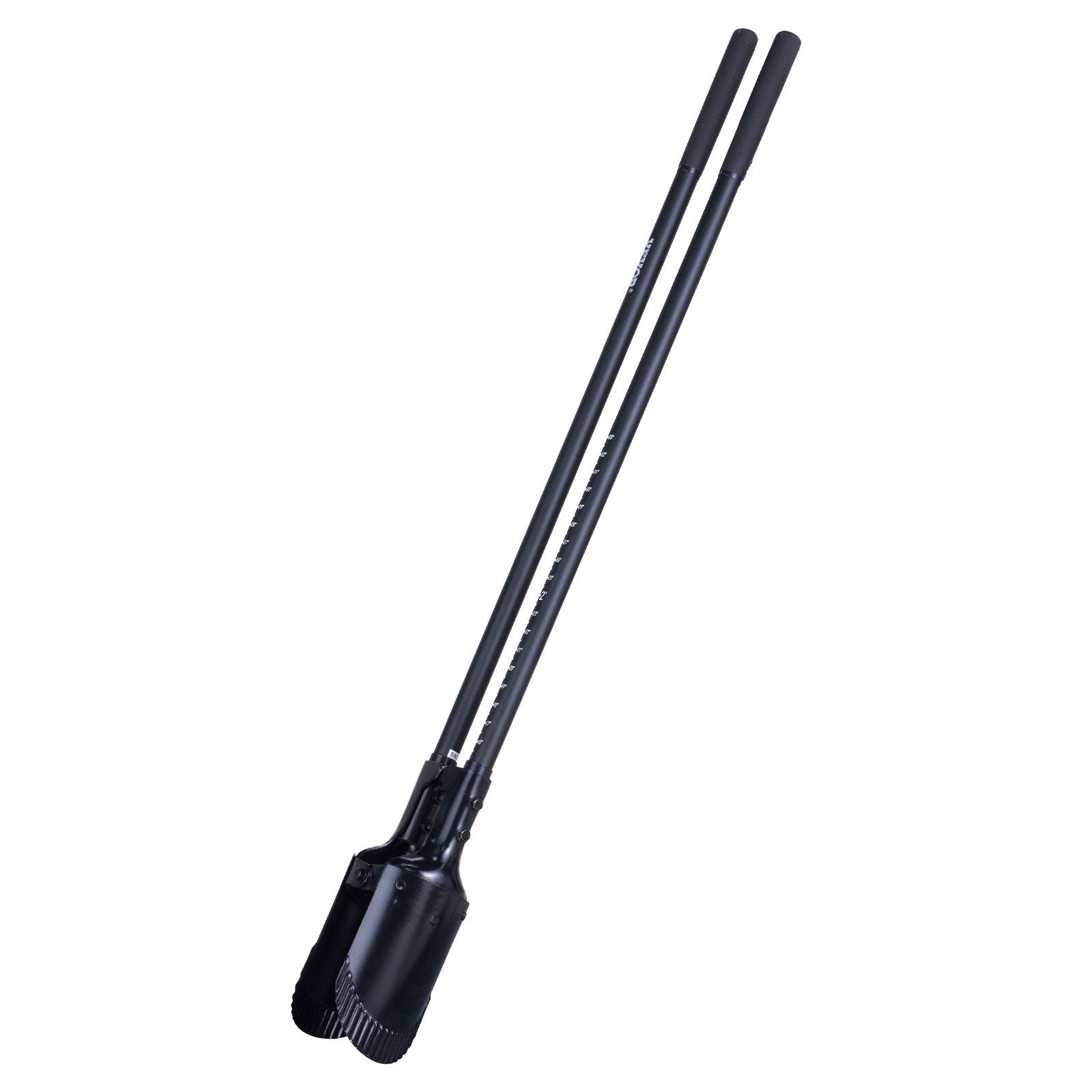 Outdoor Play Equipment: VEVOR Post Hole Digger, Heavy Duty Post Hole Digger with Fiberglass Handle, Manual Hole Digger with Scale Markings and Metal Blade, Post Hole Digger Tool for Digging Gardening and Outdoors, 1460 mm