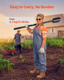 Outdoor Power Equipment: VEVOR Post Hole Digger, Heavy Duty Post Hole Digger with Carbon Steel Handle, Manual Hole Digger with Scale Markings and Metal Blade, Post Hole Digger Tool for Digging Gardening Outdoors, 1460 mm