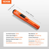 Metal Detectors: VEVOR Metal Detector Pinpointer, IP68 Fully Waterproof Handheld Pin Pointer Wand, 11.4 cm Detection Depth, 3 Modes, Professional Treasure Hunting Probe with Holster and 9V Battery, for Adults and Kids