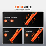 Metal Detectors: VEVOR Metal Detector Pinpointer IP68 Waterproof Handheld Detector Wand with LCD