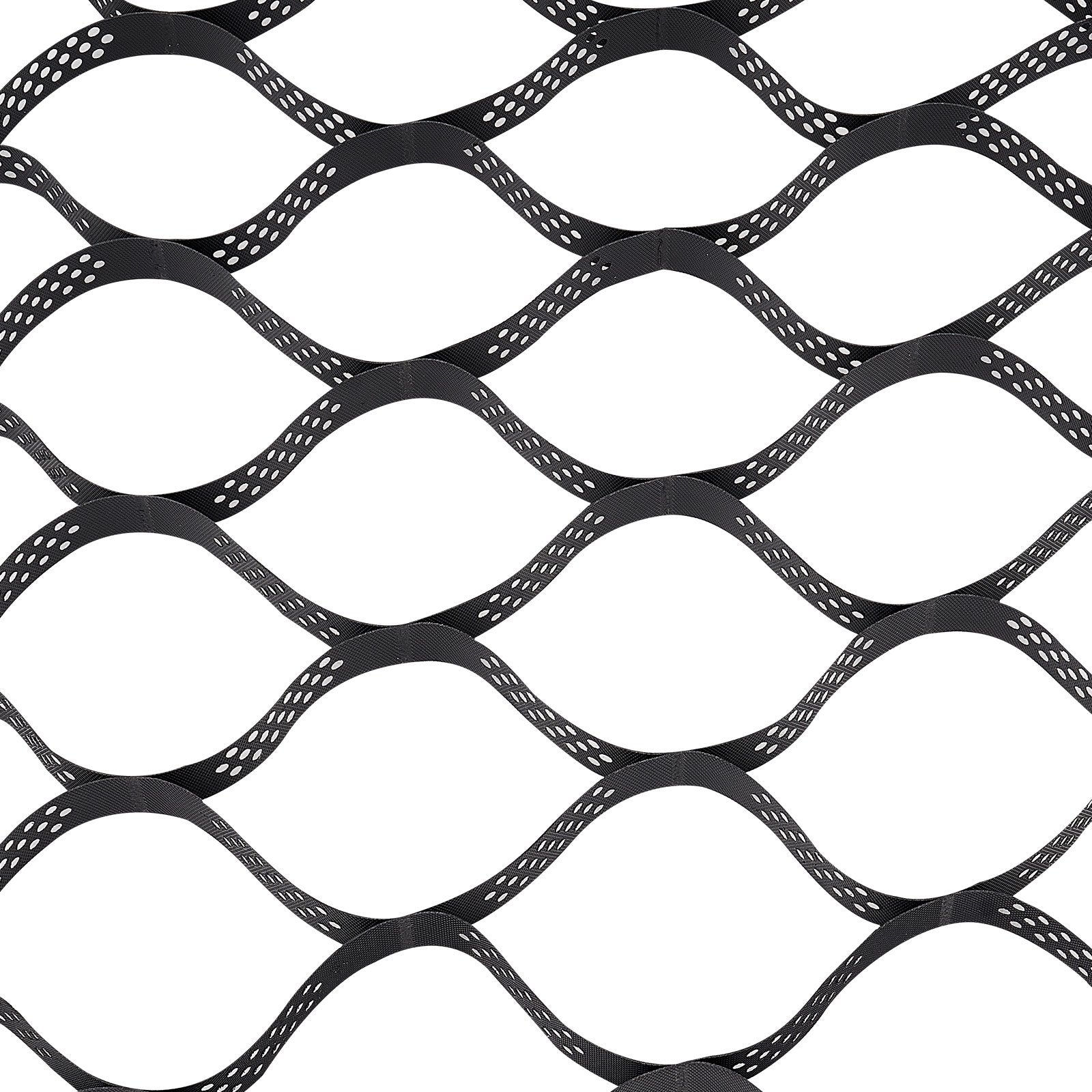 Ground Grid 2-Inch Depth Geocell Grid 16.4x6.5FT / 5000x1980mm for Gravel