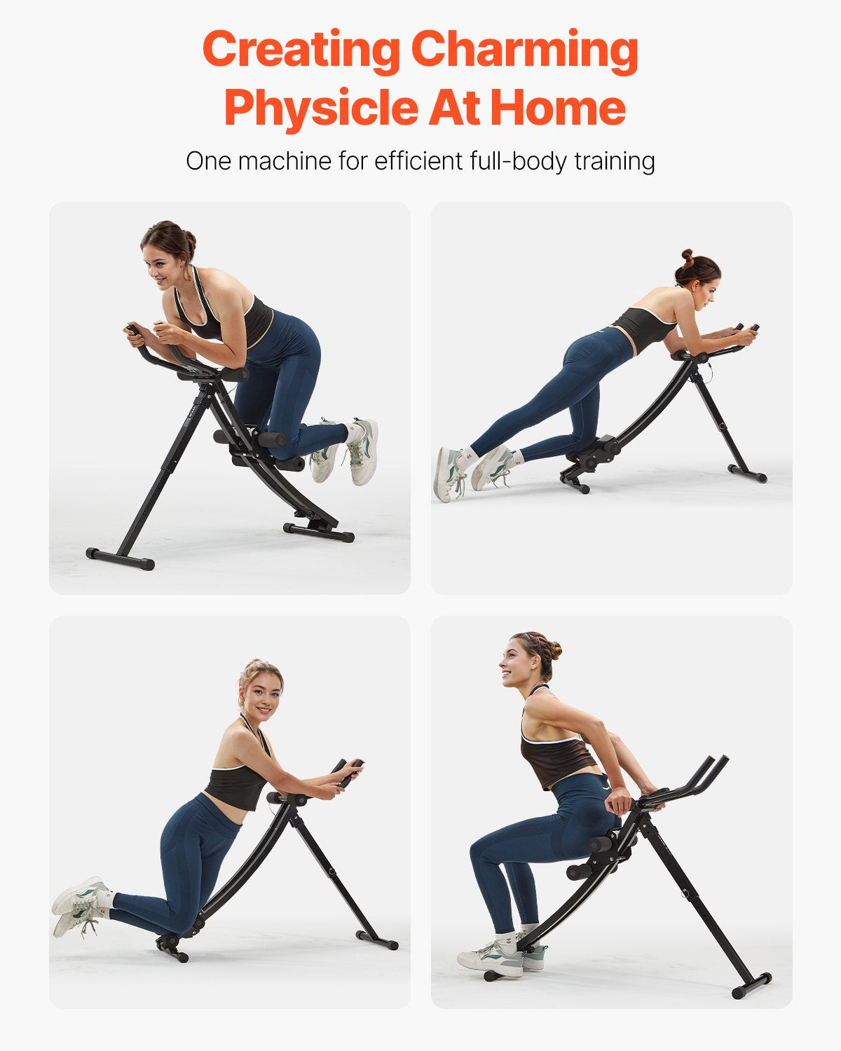 Gymnastics: VEVOR AB Workout Machine Equipment Home Gym Core Abdominal Trainers Adjustable