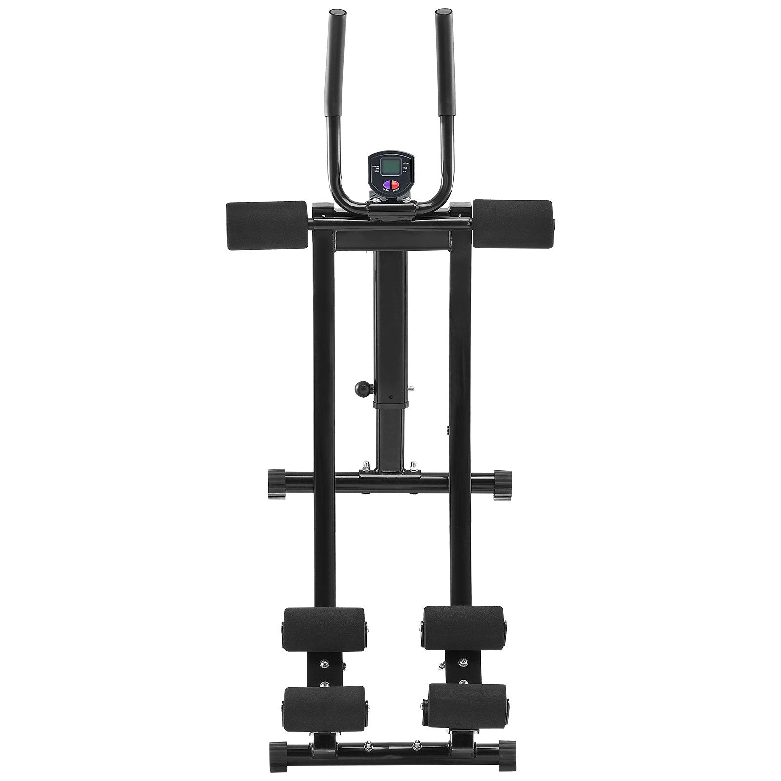 Gym Equipment & Accessories: VEVOR AB Workout Machine Equipment Home Gym Core Abdominal Trainers Dual-track