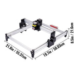 Gardening Tools: VEVOR CNC 3040 15000MW CNC Machine 395(X) x 285(Y)Mm Effective Working Area 3040 CNC Router Machine GRBL Control CNC Laser Engraver Machine with 2 Axis Milling Router