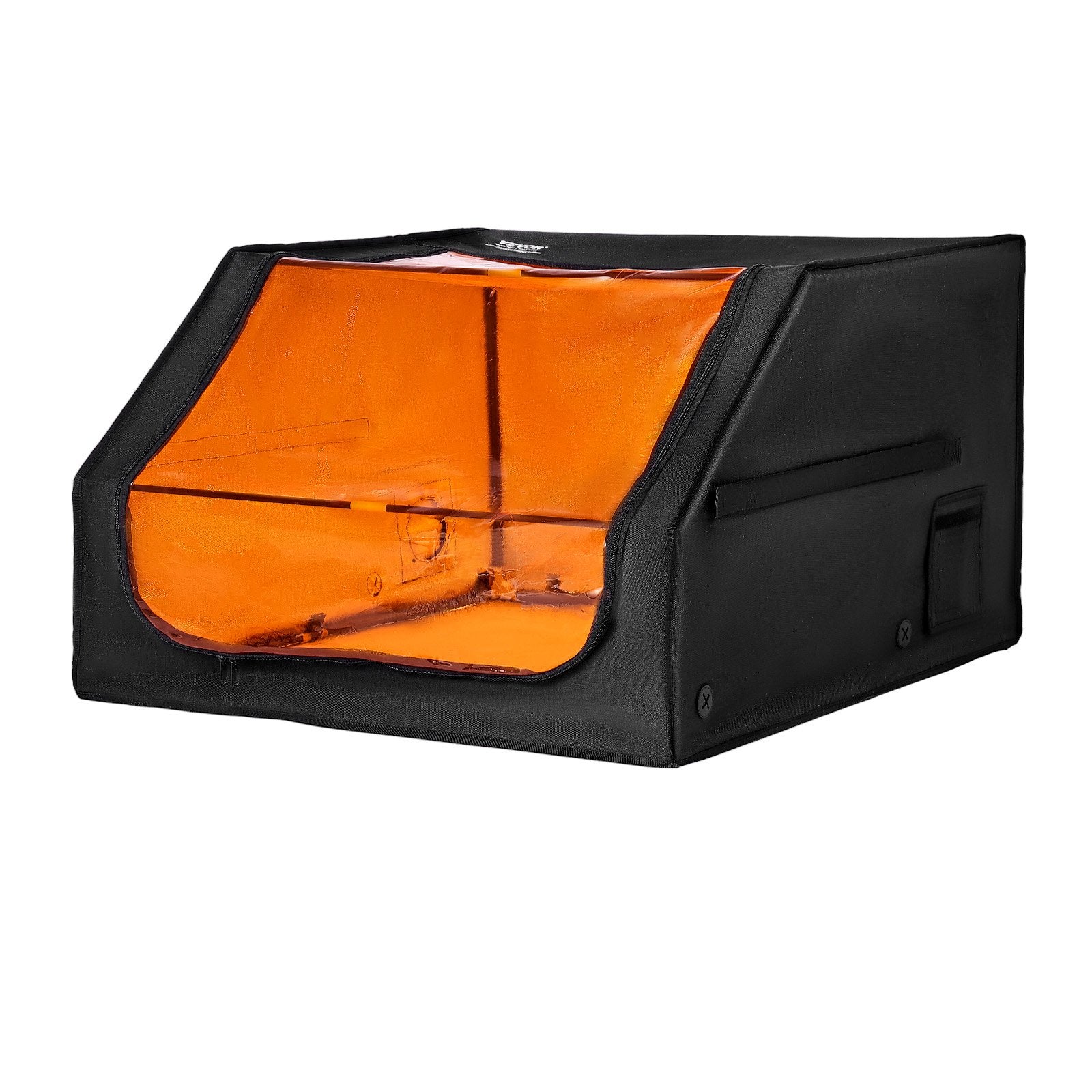 Laser Engraver Enclosure, 800 x 800 x 500 mm, Flame Retardant and Fireproof Protective Cover, with Exhaust Fan and Pipe, Insulates Smoke, Noise and Eye Protection, Fits for Most Laser Engraver