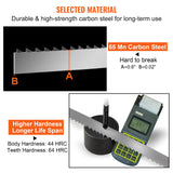 Heating Pads: VEVOR Band Saw Blade, 1650*16*0.56mm, 5 PCS/Pack Meat Bandsaw Blades for Replacement, Carbon Steel Blade, Meat Cutting Blade Wrapped by Rust-Proof Paper, Fit for Commercial Bone Saw Machines