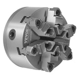 Tool Sockets: VEVOR 6-Jaw Lathe Chuck, 6 Inch (160 mm), Self-Centering Chuck with D1-4 Cam Lock Backing Plate, 0.12-5.71 in (3-145 mm) Clamping Range with T-wrench Screws, HT300 Material, for Wood Metal Lathe