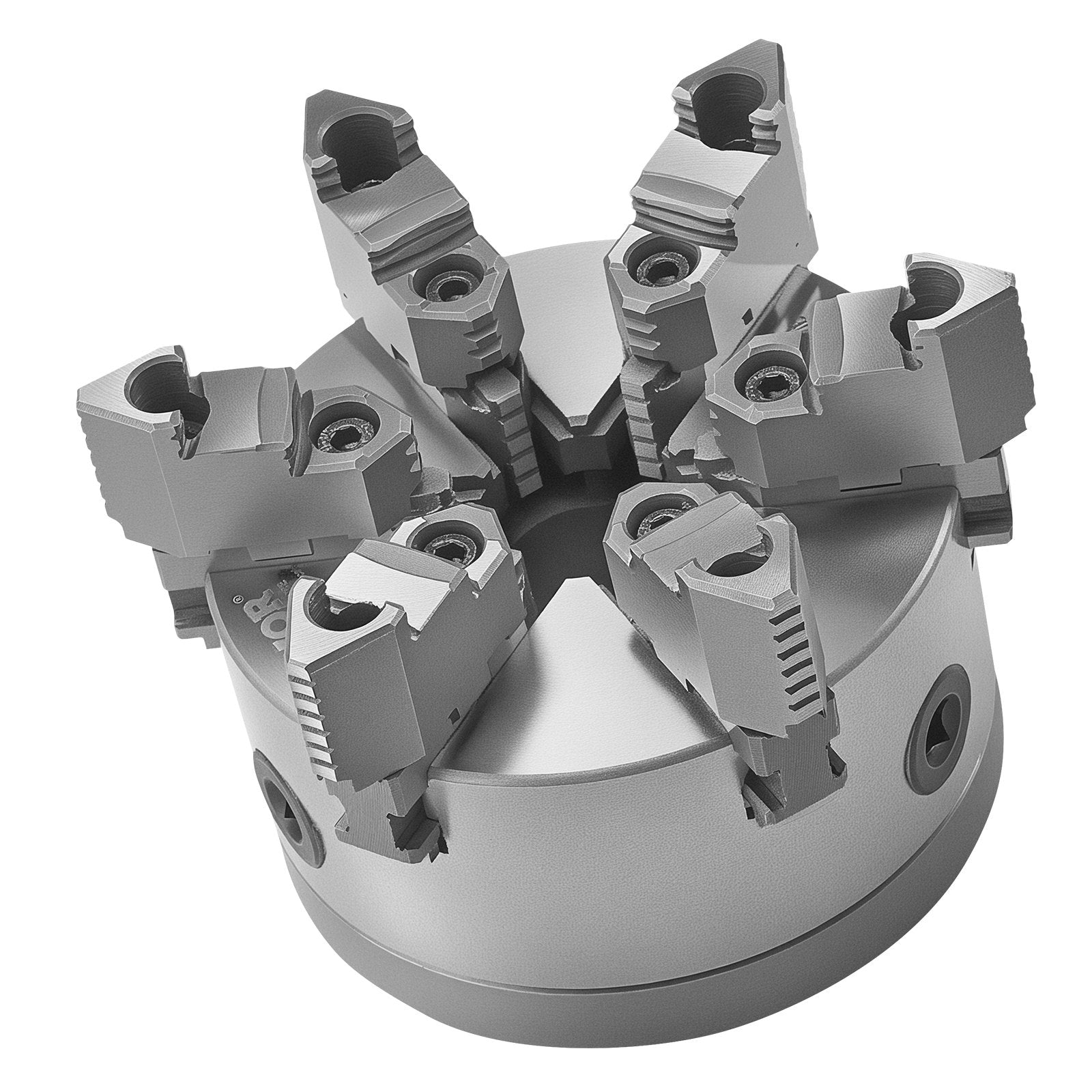 Tool Sockets: VEVOR 6-Jaw Lathe Chuck, 6 Inch (160 mm), Self-Centering Chuck with D1-4 Cam Lock Backing Plate, 0.12-5.71 in (3-145 mm) Clamping Range with T-wrench Screws, HT300 Material, for Wood Metal Lathe