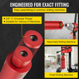 Saw Accessories: VEVOR Dry Diamond Core Drill 2.5"/ 63mm Dia. Hole Cutter for Concrete Masonry