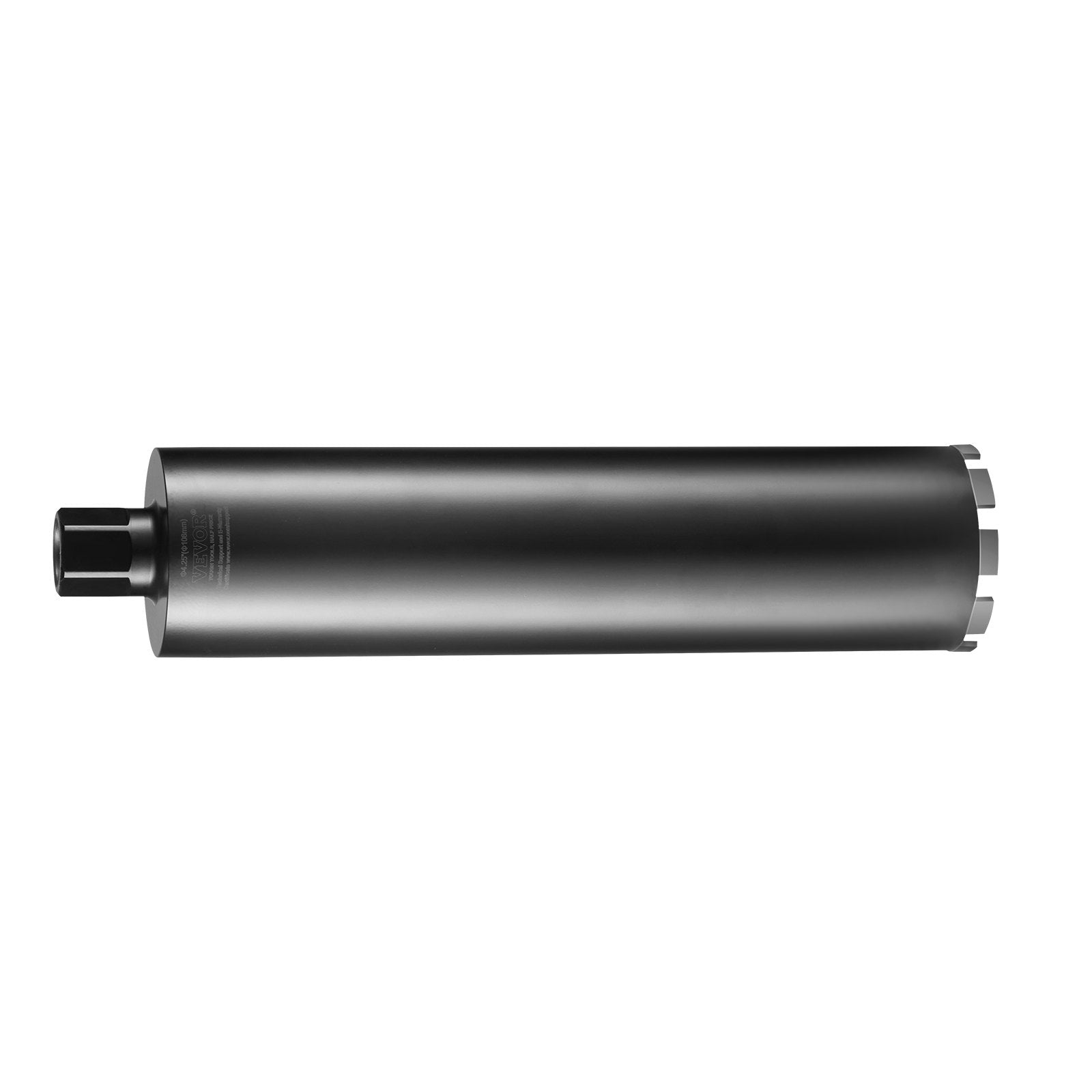 Drill & Screwdriver Accessories: VEVOR Core Drill Bit, 4.25" Wet Diamond Core Drill Bits, 14" Drilling Depth Concrete Core Drill Bit with Saw Blade, 1-1/4"-7 Inner Thread, Laser Welding, Diamond Wet Coring Bit for Concrete Brick