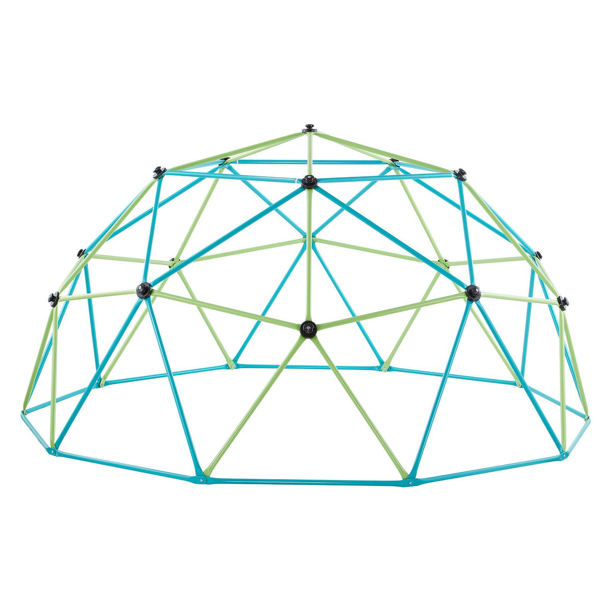 Climbing Dome, 305cm Geometric Dome Climber for Kids, 453kg Loading Jungle Gym Playground with Octopus Net & 2 Basketballs, Easy-Assembly Outdoor Backyard Climbing Toys - Gift for Boys Girls
