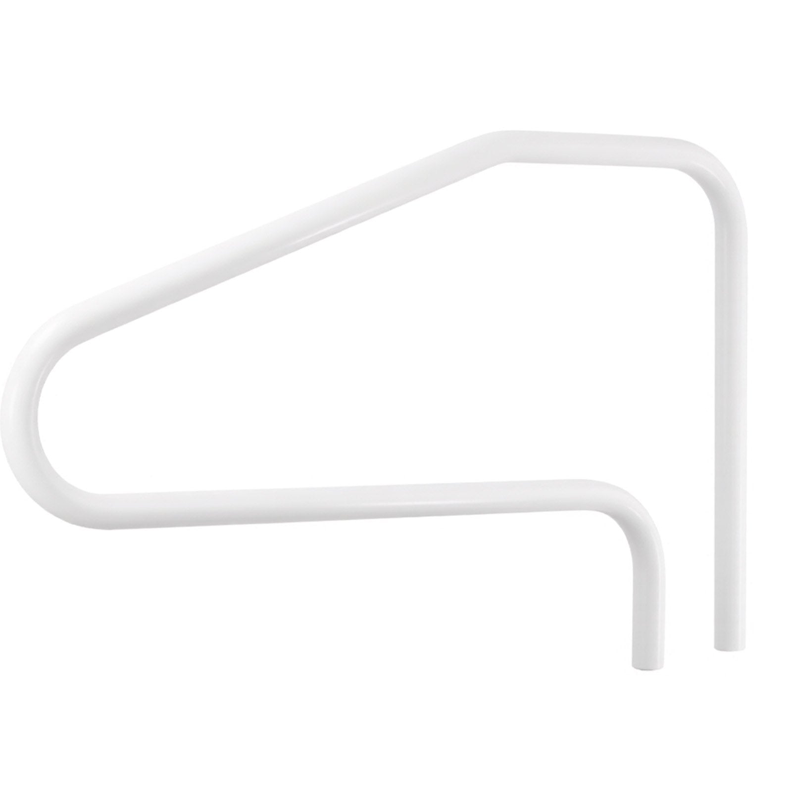 Swimming Pools: VEVOR Pool Rail, 122 x 81.3 cm Pool Handrail, 100kg Load Capacity Heavy Duty Stainless Steel Swimming Handrail, Seamless Welding, Recessed or Base Mount, for Poolside, Water Parks, Spa Centers