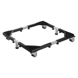 Basketball & Basketball Accessories: VEVOR Fridge Stand Mobile Base, 1200 lbs Load Capacity, Washing Machine Stand with 8 Locking Twin Wheels and 4 Brakes, 23-36.6 Inches Adjustable Furniture Dolly for Washer, Refrigerator and Dryer
