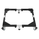 Basketball & Basketball Accessories: VEVOR Fridge Stand Mobile Base, 1200 lbs Load Capacity, Washing Machine Stand with 8 Locking Twin Wheels and 4 Brakes, 23-36.6 Inches Adjustable Furniture Dolly for Washer, Refrigerator and Dryer