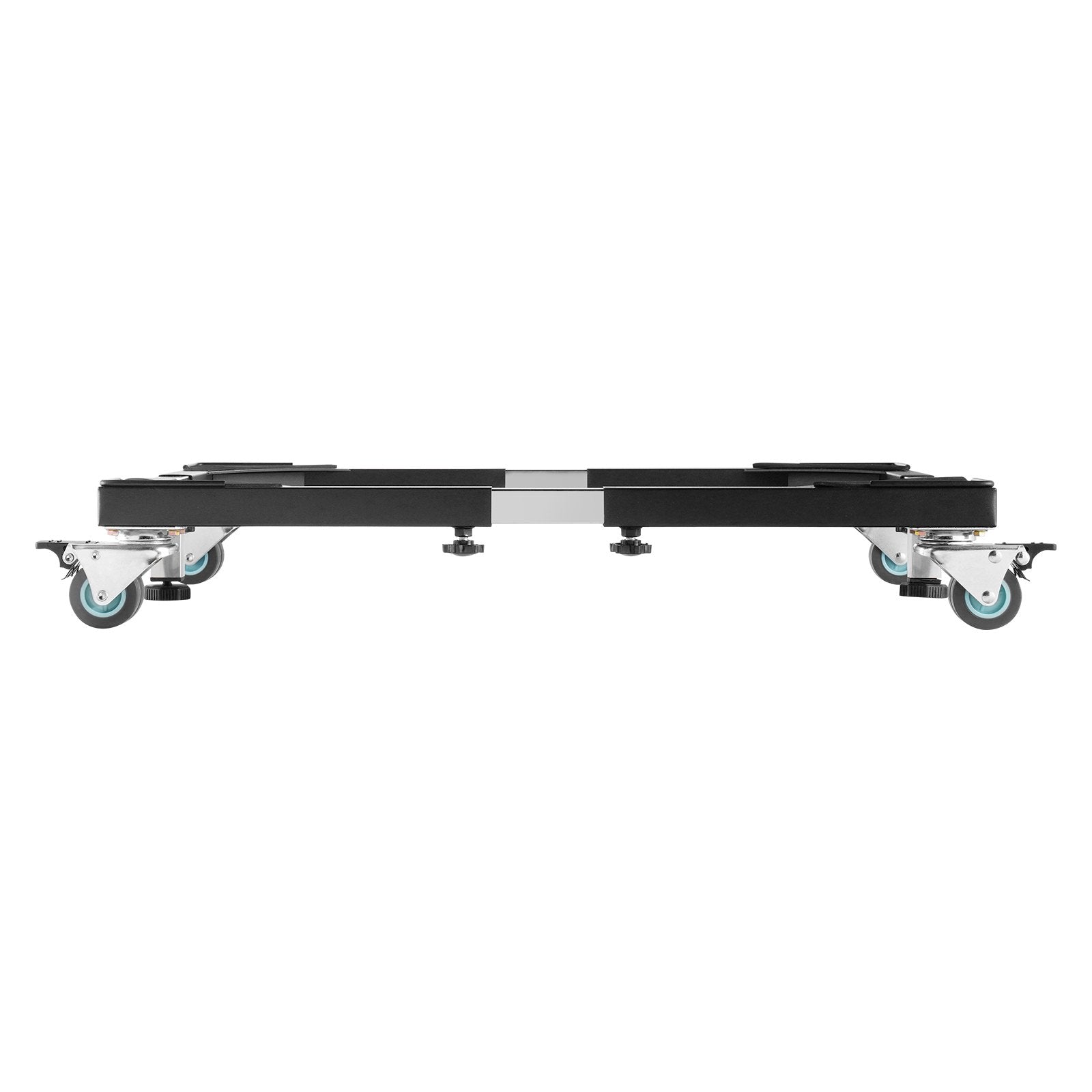 Fridge Stand Mobile Base, 1200 lbs Load Capacity, Washing Machine Stand with 8 Locking Twin Wheels and 4 Brakes, 23-36.6 Inches Adjustable Furniture Dolly for Washer, Refrigerator and Dryer