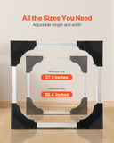 Basketball & Basketball Accessories: VEVOR Fridge Stand Mobile Base, 1100 lbs Load Capacity, Washing Machine Stand with 8 Locking Twin Wheels and 4 Brakes, 27.5 -35.4 Inches Adjustable Furniture Dolly for Washer, Refrigerator and Dryer