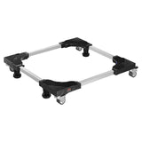 Basketball & Basketball Accessories: VEVOR Fridge Stand Mobile Base, 1100 lbs Load Capacity, Washing Machine Stand with 8 Locking Twin Wheels and 4 Brakes, 27.5 -35.4 Inches Adjustable Furniture Dolly for Washer, Refrigerator and Dryer