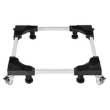 Basketball & Basketball Accessories: VEVOR Fridge Stand Mobile Base, 1100 lbs Load Capacity, Washing Machine Stand with 8 Locking Twin Wheels and 4 Brakes, 27.5 -35.4 Inches Adjustable Furniture Dolly for Washer, Refrigerator and Dryer