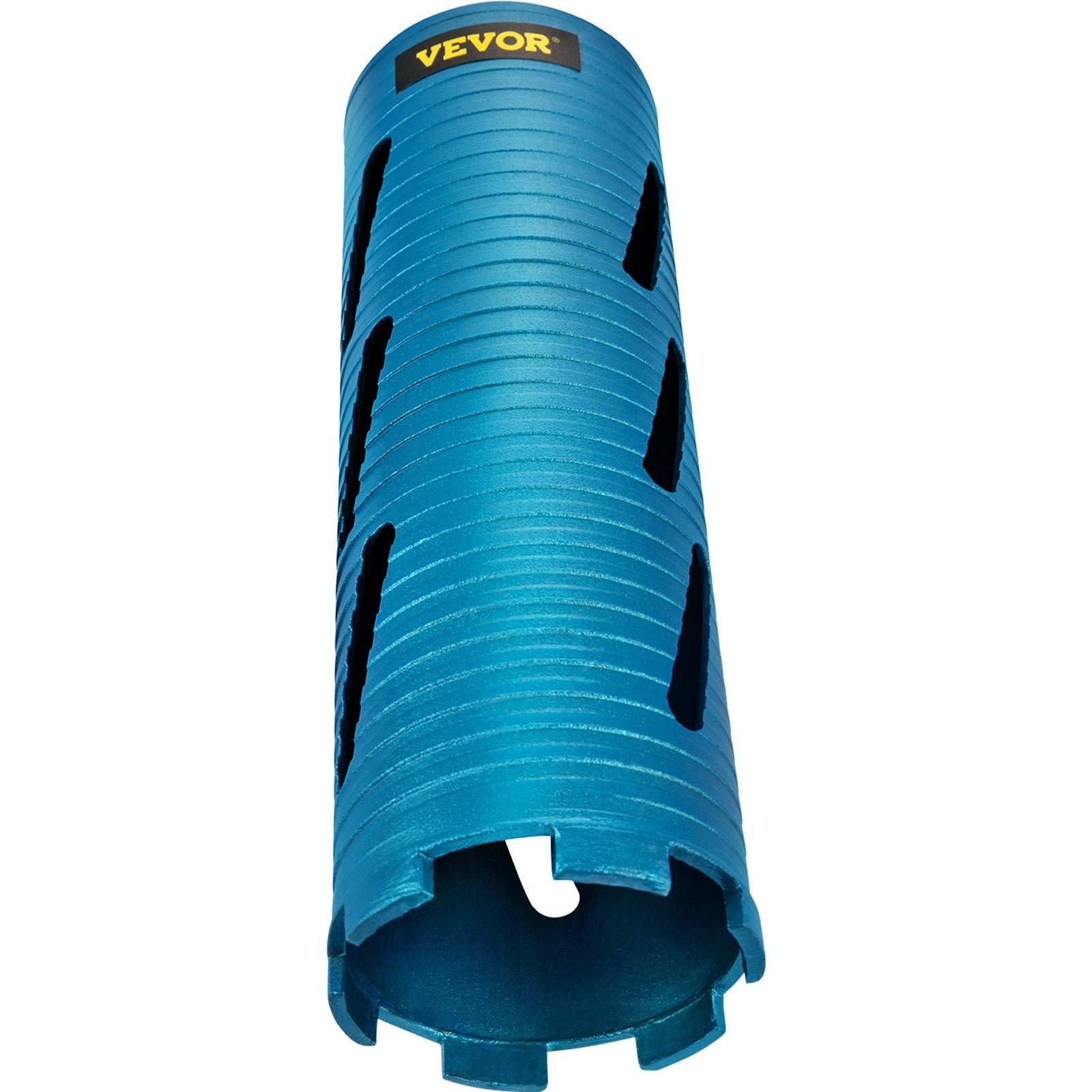 Saw Accessories: VEVOR Dry Core Drill Bit,  88.9 mm Diameter 11 Threaded, 241.3mm Depth Diamond Coring Bore Tool with a Pilot Bit &  Blade, Masonry Hole Saw Bits for Hard Concrete Brick