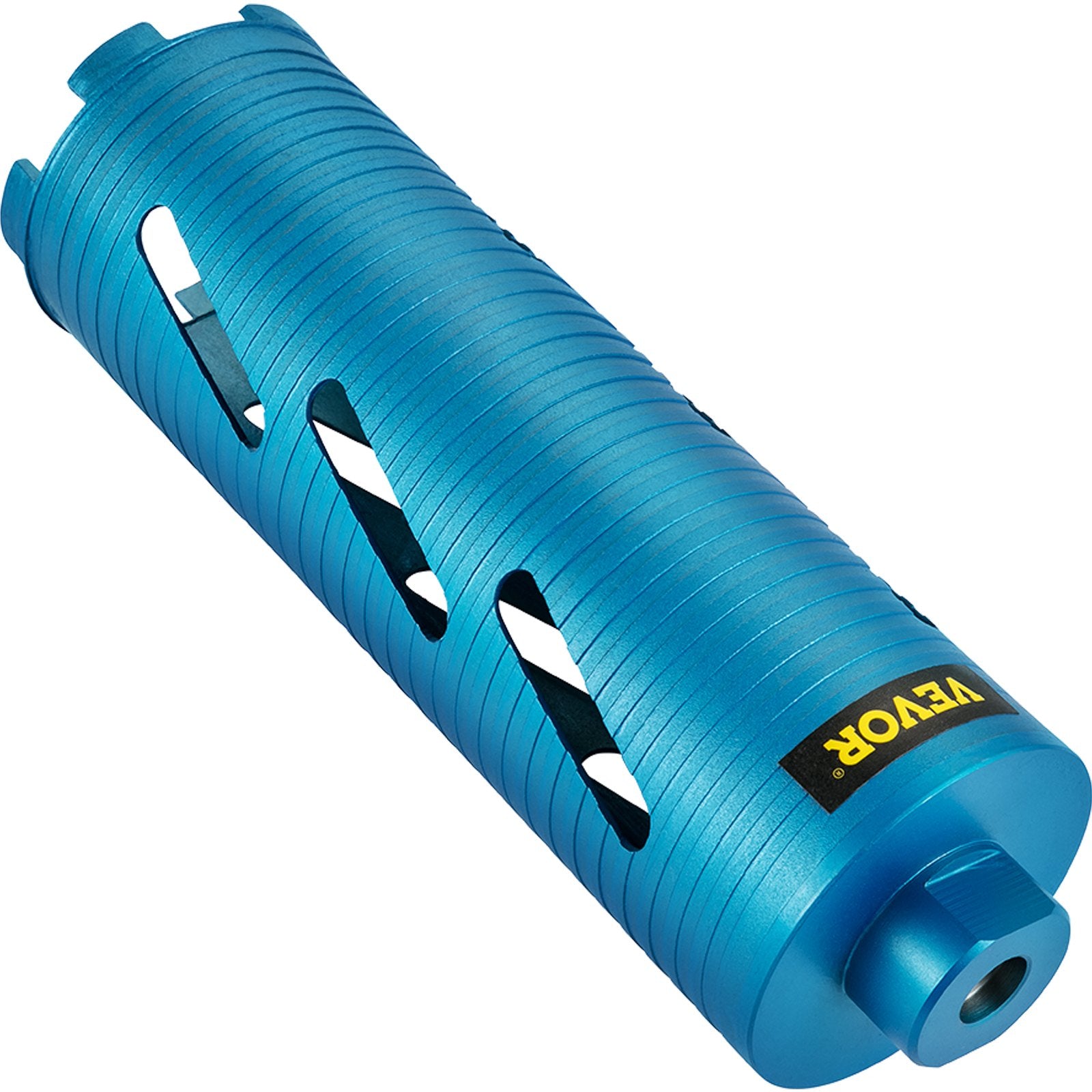 Saw Accessories: VEVOR Dry Core Drill Bit,  88.9 mm Diameter 11 Threaded, 241.3mm Depth Diamond Coring Bore Tool with a Pilot Bit &  Blade, Masonry Hole Saw Bits for Hard Concrete Brick