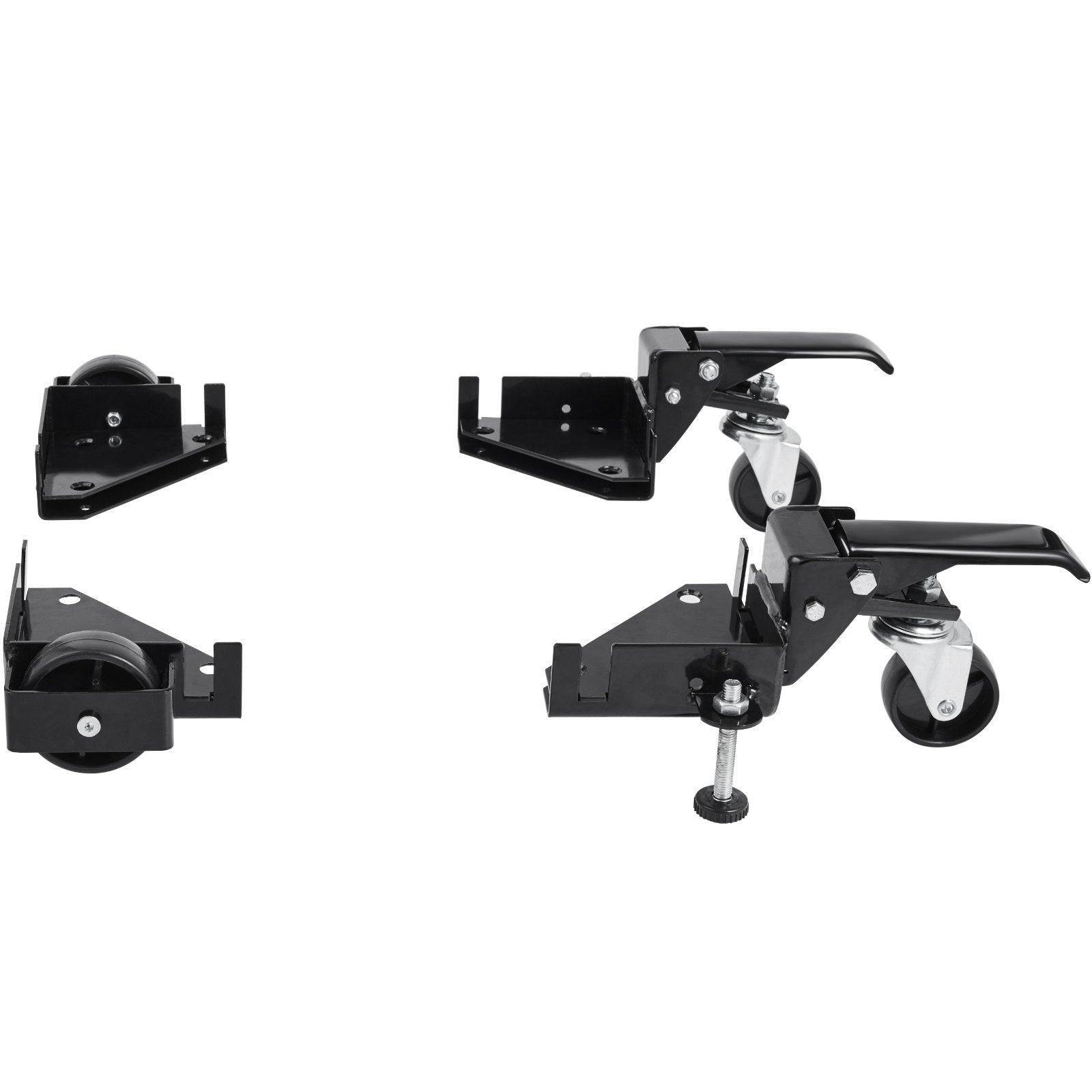 Camera Accessories: VEVOR Mobile Base, 181.4 kg Capacity, Adjustable from 241.3 x 241.3 mm to Infinity, Heavy Duty Universal Mobile Base Stand with Swivel Wheels, for Woodworking Equipment, Bandsaw, Power Tools, Machines