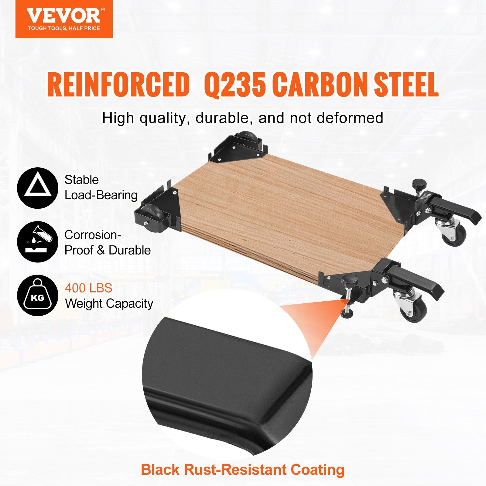 Camera Accessories: VEVOR Mobile Base, 181.4 kg Capacity, Adjustable from 241.3 x 241.3 mm to Infinity, Heavy Duty Universal Mobile Base Stand with Swivel Wheels, for Woodworking Equipment, Bandsaw, Power Tools, Machines