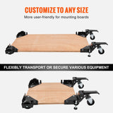 Camera Accessories: VEVOR Mobile Base, 181.4 kg Capacity, Adjustable from 241.3 x 241.3 mm to Infinity, Heavy Duty Universal Mobile Base Stand with Swivel Wheels, for Woodworking Equipment, Bandsaw, Power Tools, Machines