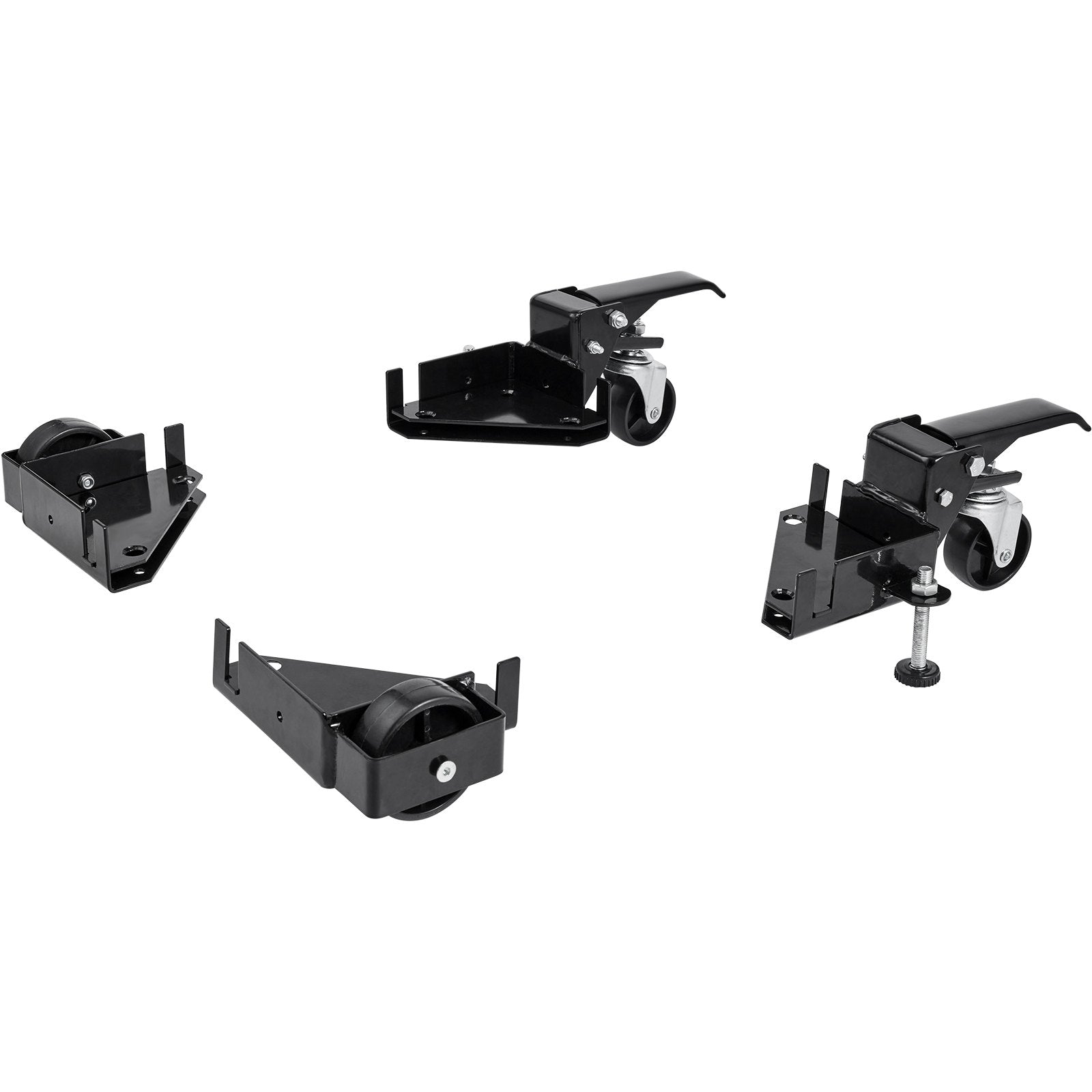 Camera Accessories: VEVOR Mobile Base, 181.4 kg Capacity, Adjustable from 241.3 x 241.3 mm to Infinity, Heavy Duty Universal Mobile Base Stand with Swivel Wheels, for Woodworking Equipment, Bandsaw, Power Tools, Machines